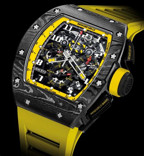 richard mille rm011 yellow|rm 011 price.